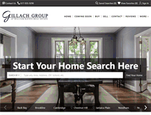 Tablet Screenshot of gillachgroup.com